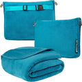 PAVILIA Travel Blanket Pillow, Soft Airplane Blanket 2-IN-1 Combo Set, Plane by PAVILIA