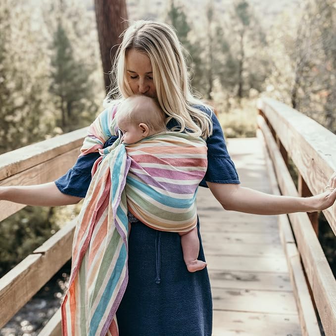 Hip Baby Wrap Ring Sling Baby Carrier - Image 3