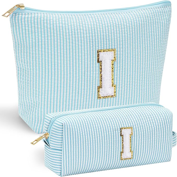 YOOLIFE Initial Makeup Bag for Women by YOOLIFE