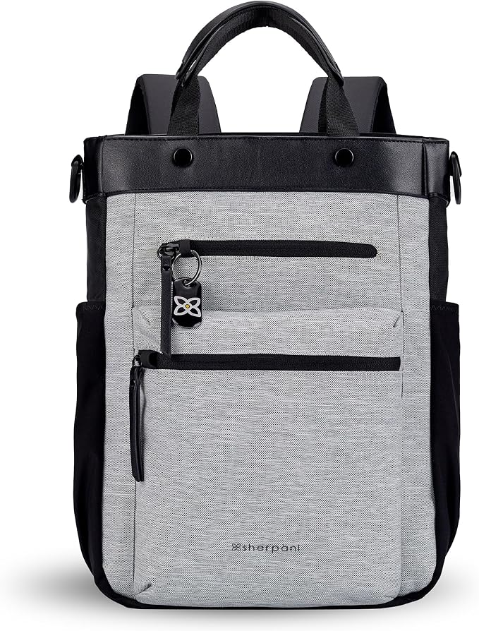 Sherpani Soleil, Anti Theft Convertible Backpack, 3 in 1 Tote Bag, Crossbody Bag by SHERPANI
