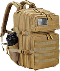 LHI Military Tactical Backpack for Men and Women 45L Army 3 Days Assault Pack by LHI