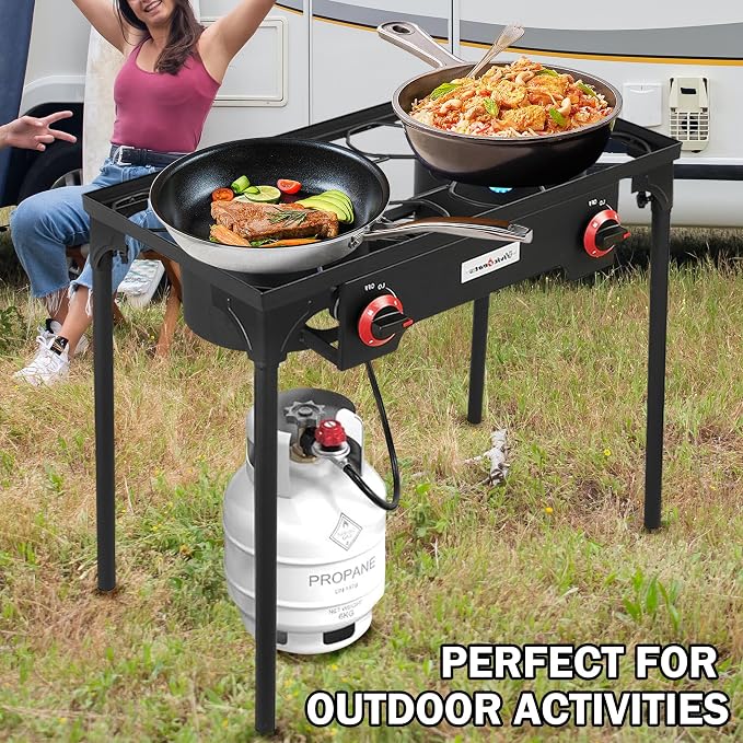 Vivicreate High Pressure Propane Gas Regulator 20 PSIG Outdoor Camping BBQ - Image 7