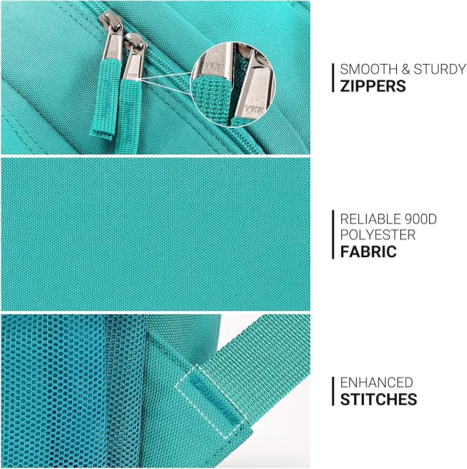 ZORFIN 26L Backpack for College, and Travel: Water Resistant Bookbag - Image 6