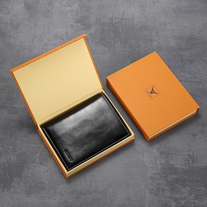 HISCOW Italian Leather Passport Holder - Image 7