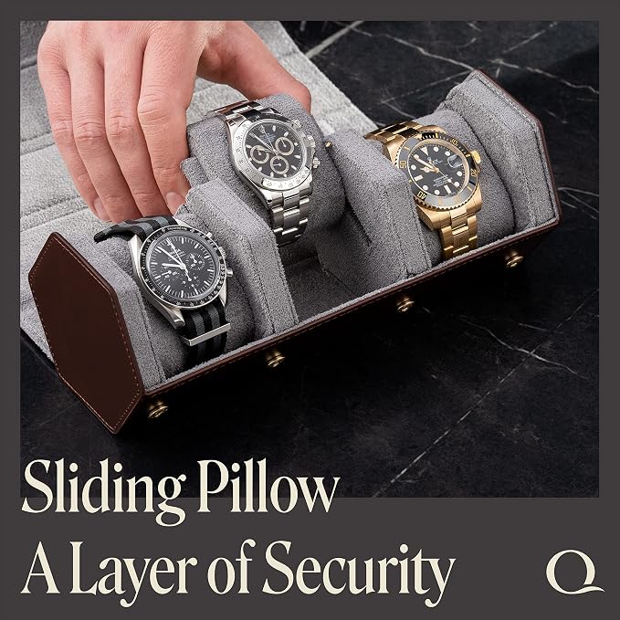 Napa Leather Watch Rolls for Men - Image 5