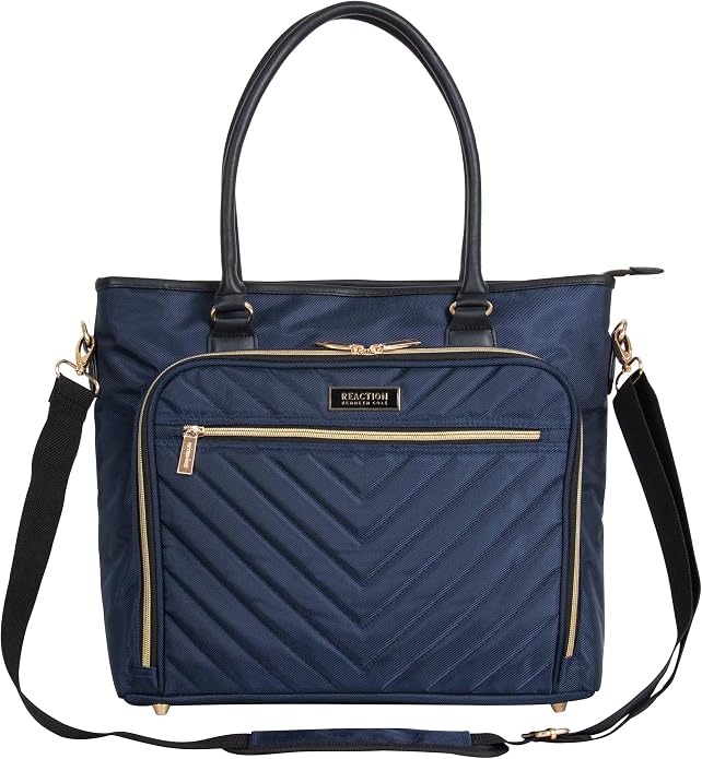 Kenneth Cole REACTION Chelsea Quilted Chevron 15" Laptop & Tablet Business Tote by KennethCole