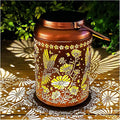 Solar Lights Outdoor Waterproof, Hummingbird Hanging Lantern, Metal Garden by Merrytech