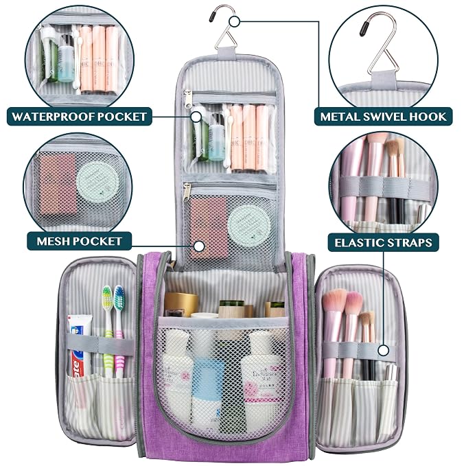 PAVILIA Toiletry Bag Travel Bag - Image 2