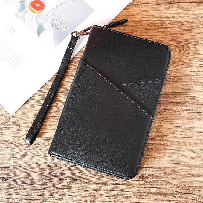 Polare Napa Leather Passport Holder - Image 2