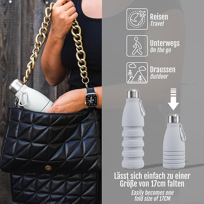 Foldable Drinking Bottle - Image 4