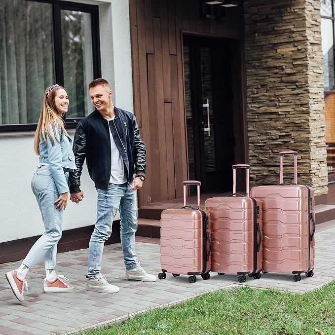 Luggage Set 3 Piece, PC+ABS Lightweight Suitcase Sets - Image 9