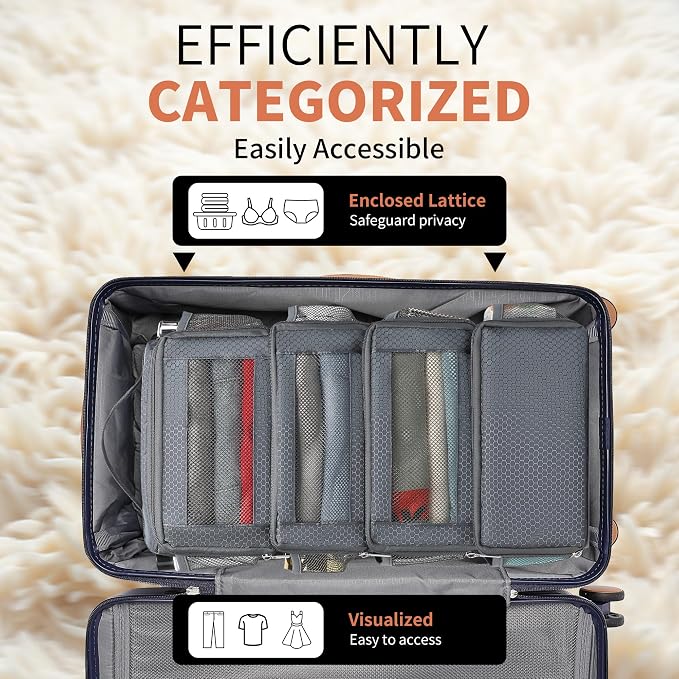 Suitcase Organizer Travel Bags Organizer - Image 3