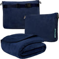 PAVILIA Travel Blanket Pillow, Soft Airplane Blanket 2-IN-1 Combo Set, Plane by PAVILIA