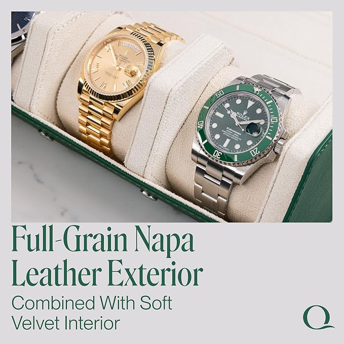 Napa Leather Watch Rolls for Men - Image 6