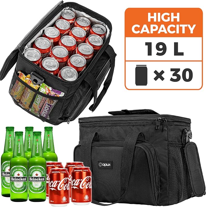 OPUX Soft Cooler Bag, Insulated Collapsible Lunch Cooler Tote - Image 2