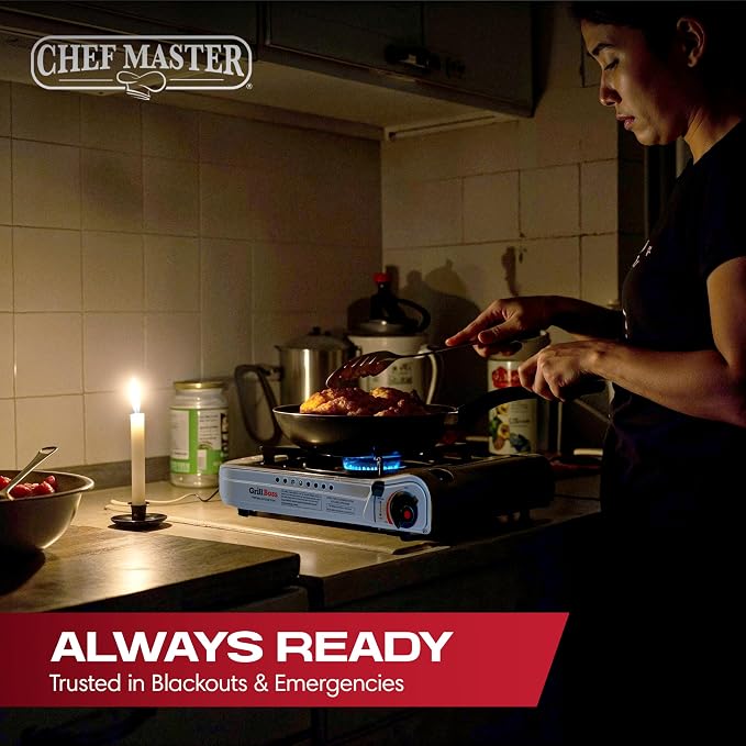Grill Boss Dual Fuel Portable Stove, Dual Fuel Butane & Propane Stoves - Image 8