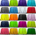 60 Pieces Drawstring Backpack Bags Sports Sackpack Bulk Cinch Gym Bag by Topspeeder