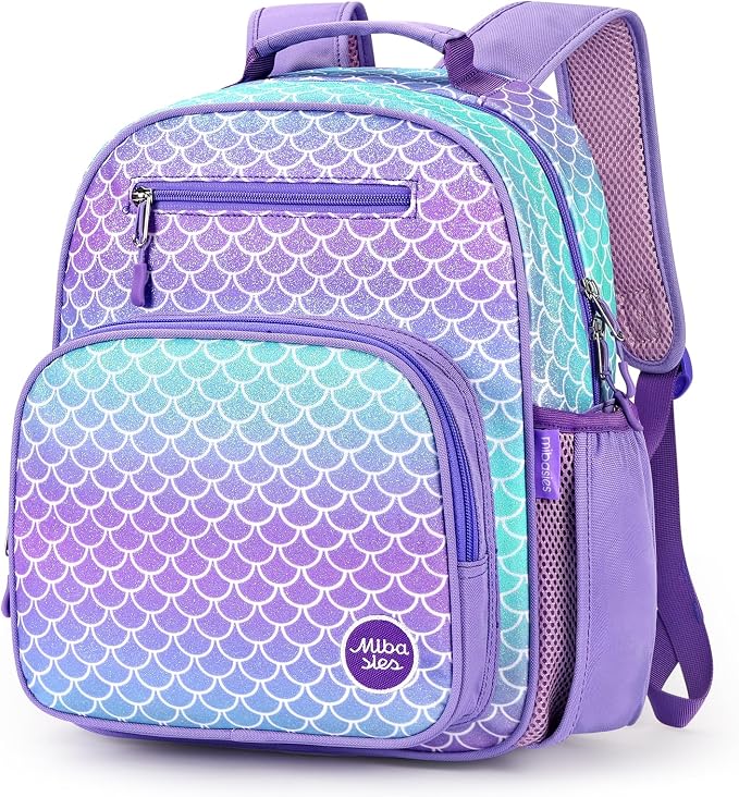 mibasies Girls Backpack 5-8: Glitter Kids Backpacks - Image 4