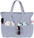 LEDAOU Large Beach Tote Bag Women Waterproof Sandproof Zipper Beach Tote Bag by LEDAOU