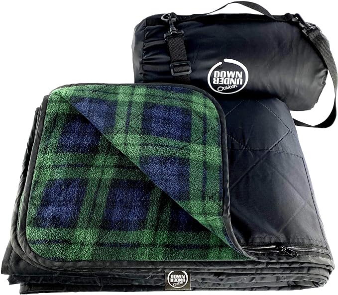 DOWN UNDER OUTDOORS Large Waterproof Windproof Extra Thick 350 GSM Quilted by DOWNUNDEROUTDOORS