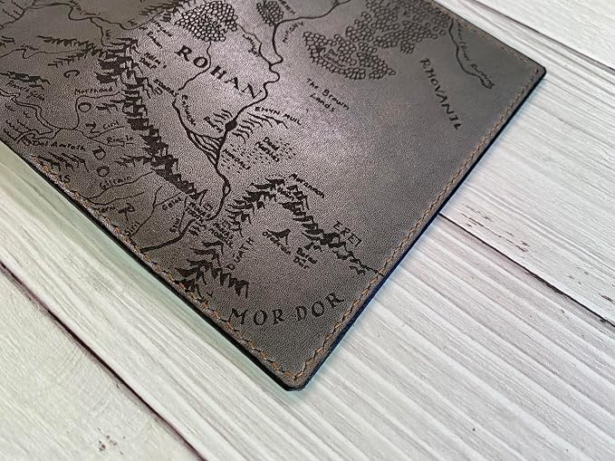 Handmade Leather Passport Wallet - Image 3