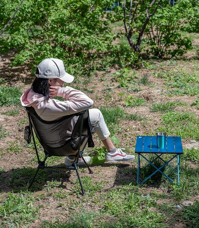 iClimb Ultralight Compact Camping Folding Beach Chair - Image 6