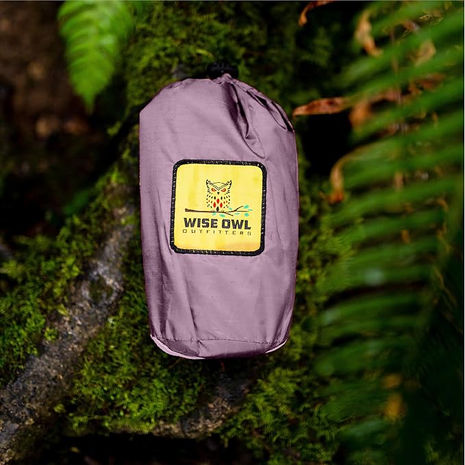 Wise Owl Outfitters Hammock Rain Fly – Waterproof Camping Tarp Cover - Image 9