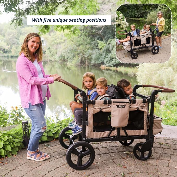 Keenz VYOO Stroller Wagon with Canopy - Image 6