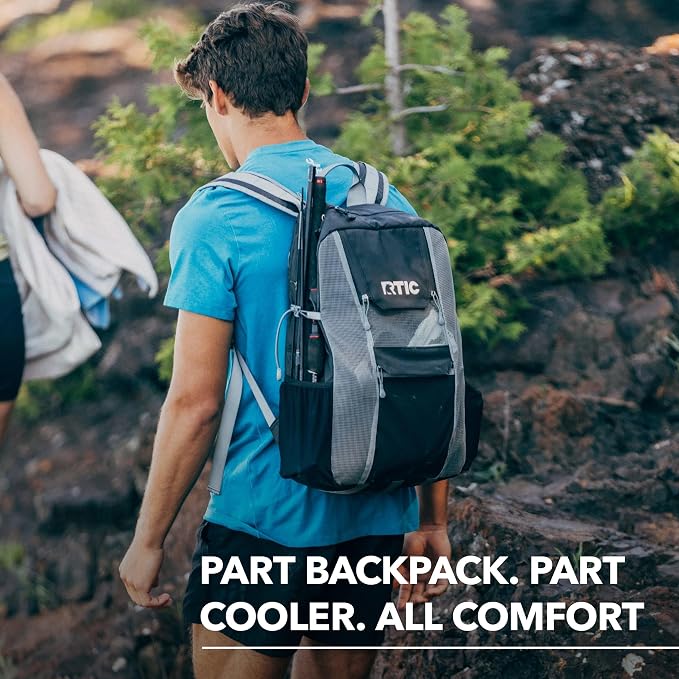 RTIC Chillout 24 Can Backpack Cooler Insulated Portable Soft Cooler Bag - Image 6