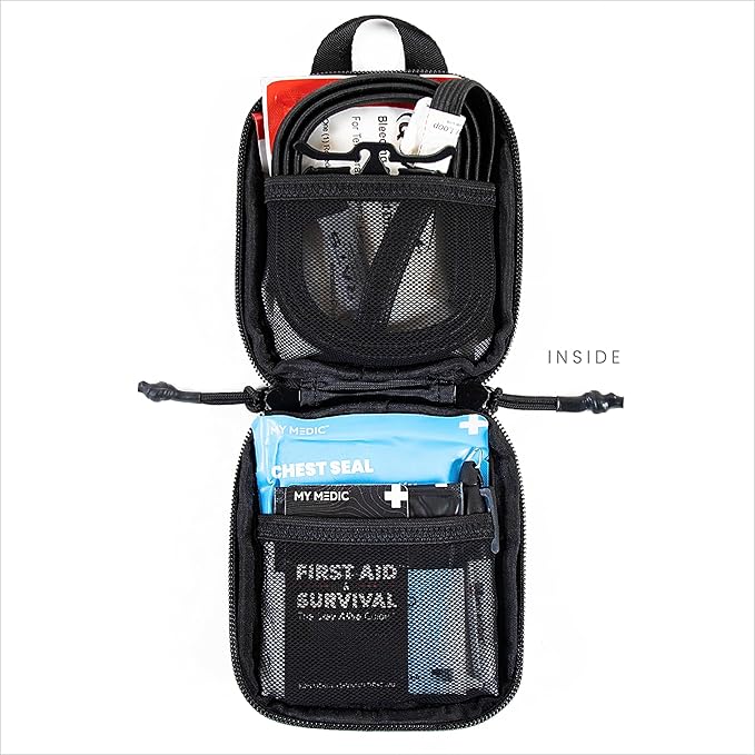 My Medic - Everyday Carry Pro Kit - Black, Life Saving, Portable Trauma Kit - Image 5