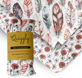Quiggly Travel Crib Sheets for Guava Lotus, 2 Pack Organic Cotton Jersey Knit by Quiggly