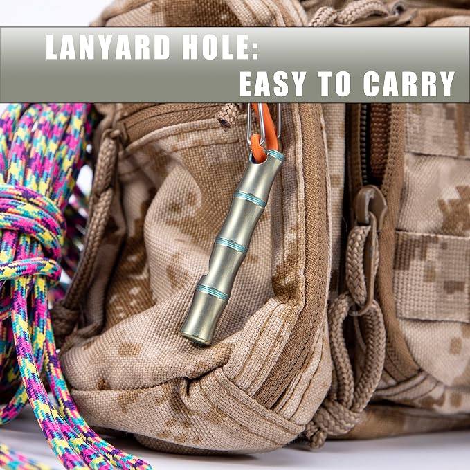 TACRAY Emergency Whistle Survival Loud, Perfect Loud Whistle - Image 5