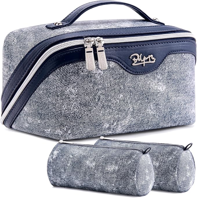 Travel Makeup Bag Cosmetic Bags by BOYATU