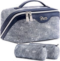 Travel Makeup Bag Cosmetic Bags by BOYATU