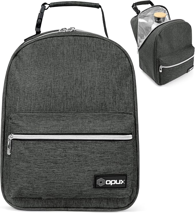 opux Lunch Box for Girls Boys Kids, Insulated Leakproof Lunch Bag, Reusable by OPUX