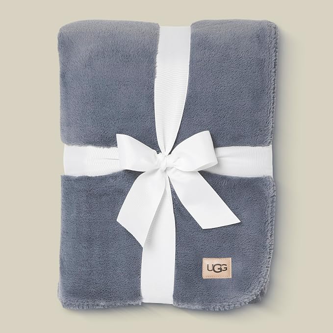 UGG Whitecap Plush Throw Blanket Fleece Lightweight Soft Cozy Throw - Image 7