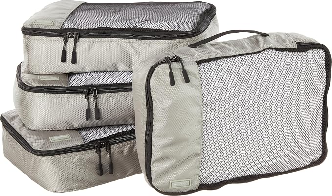 Amazon Basics 4 Piece Packing Cubes by AmazonBasics