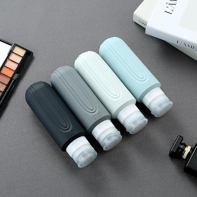 Travel Bottles for Toiletries, Large 6oz Oversize Containers, BPA Free Leak - Image 8