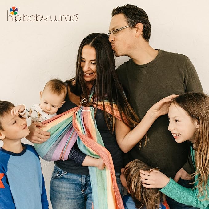 Hip Baby Wrap Ring Sling Baby Carrier - Image 10