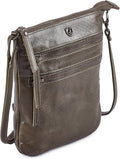 Crossbody Sling Bag for Women Small Real Leather Purse Vintage Travel Crossover by Cochoa