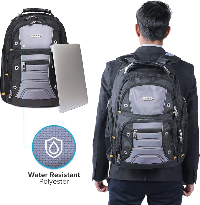 Targus Drifter II Laptop Backpack, Durable Water-Resistant Material, Fits up to - Image 6