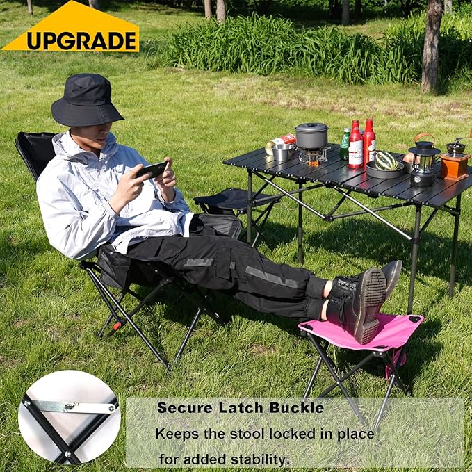 Opliy Camping Stool Upgrade Foot Stool - Image 4