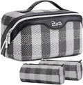 BOYATU Makeup Bag Travel Cosmetic Bag: 3 Pcs Set Portable Make up Bags by BOYATU