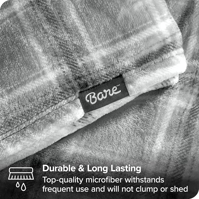 Bare Home Fleece Blanket - Image 5