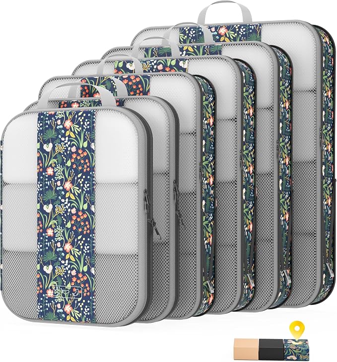 6 Set Compression Packing Cubes by OlarHike