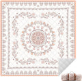 Boho Picnic Mat, Washable Foldable Portable Blanket by aoole