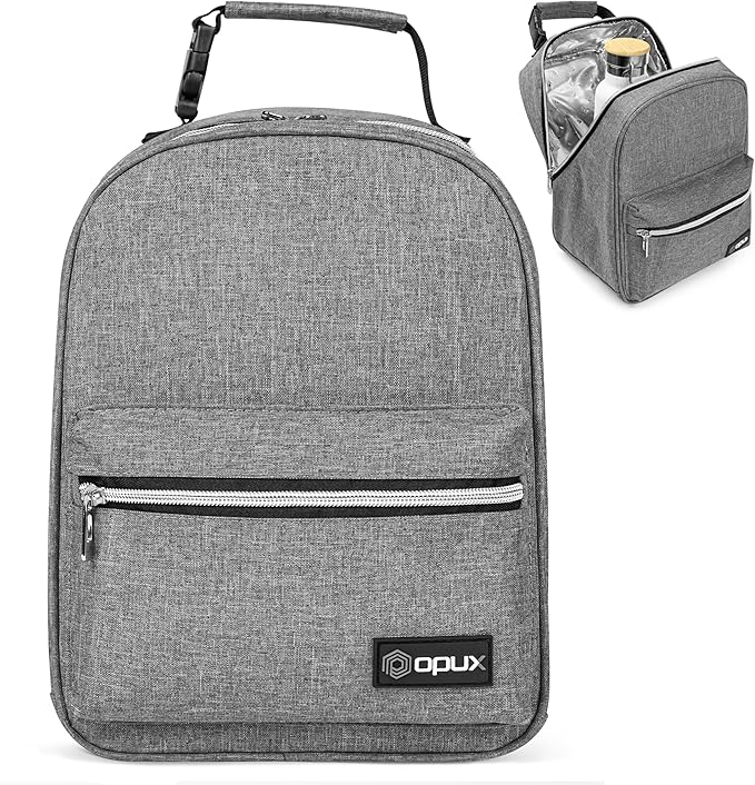 opux Lunch Box for Girls Boys Kids, Insulated Leakproof Lunch Bag, Reusable by OPUX