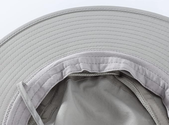 Home Prefer UPF 50+ Men's Sun Hat Wide Brim Bucket Hat UV Protection Hat - Image 7
