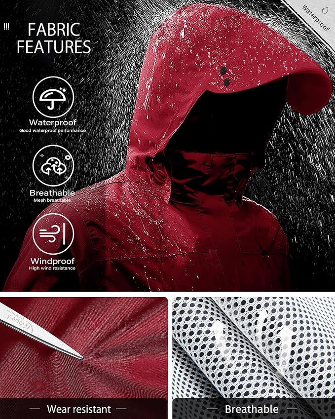 iCreek Rain Suit Waterproof Jacket - Image 3