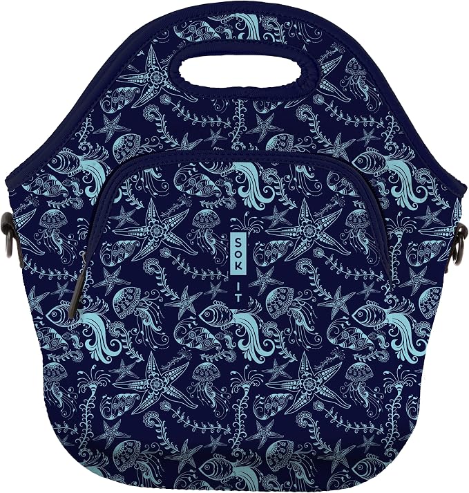 Sok It LunchTote Zippered Bag Insulated Neoprene Caddy by SokIt